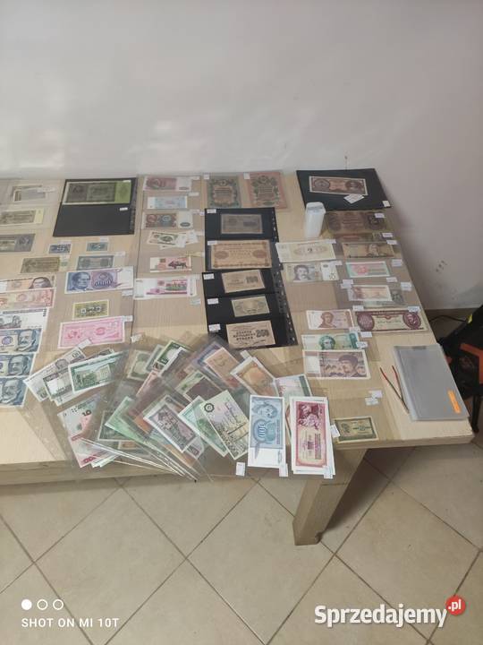 Banknoty Europa Egzotyka pojedyńcze serie UNC dolnośląskie Miłcz