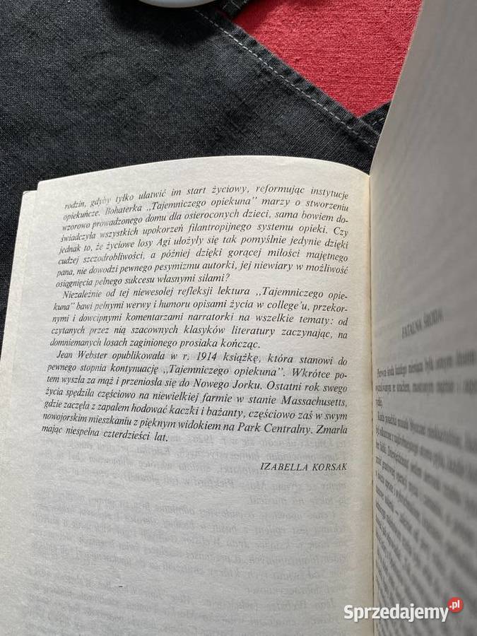 TAJEMNICZY OPIEKUNJean Webster ISBN 8310087497 Lublin