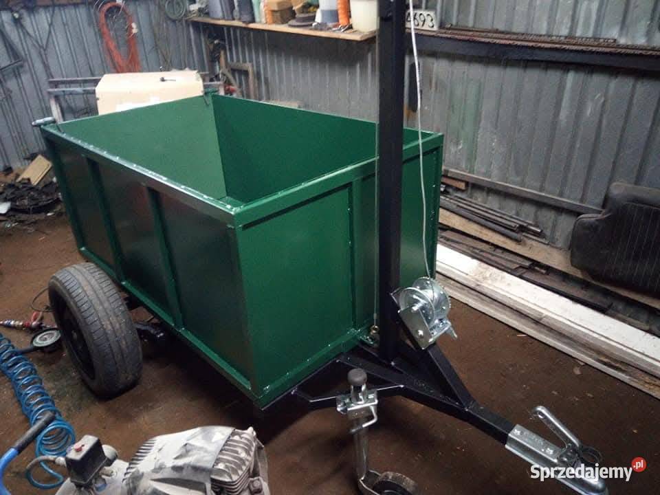 Przyczepka do quadatraktorka dwukołka na wymiar Słupie