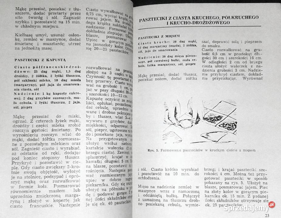 Pasztety paszteciki kanapki Irena Kotowicz Chełm sprzedam