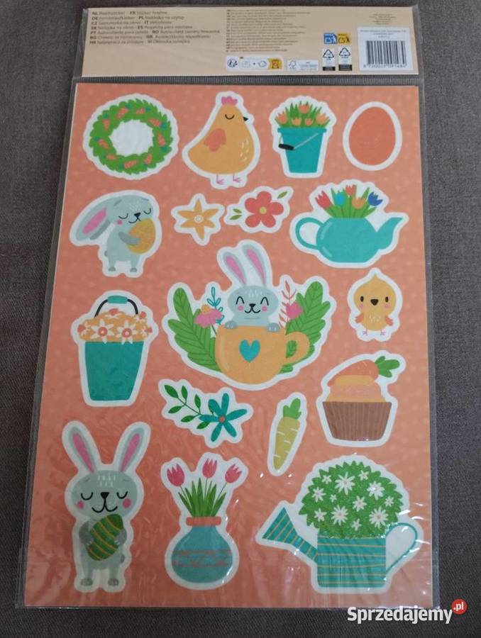 Wielkanocne naklejki Siemiatycze sprzedam