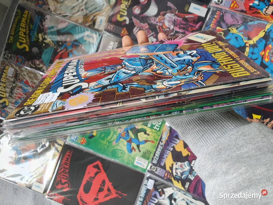 Superman 8 komiksów miniseria Rządy Supermanów Komiksy Gdynia