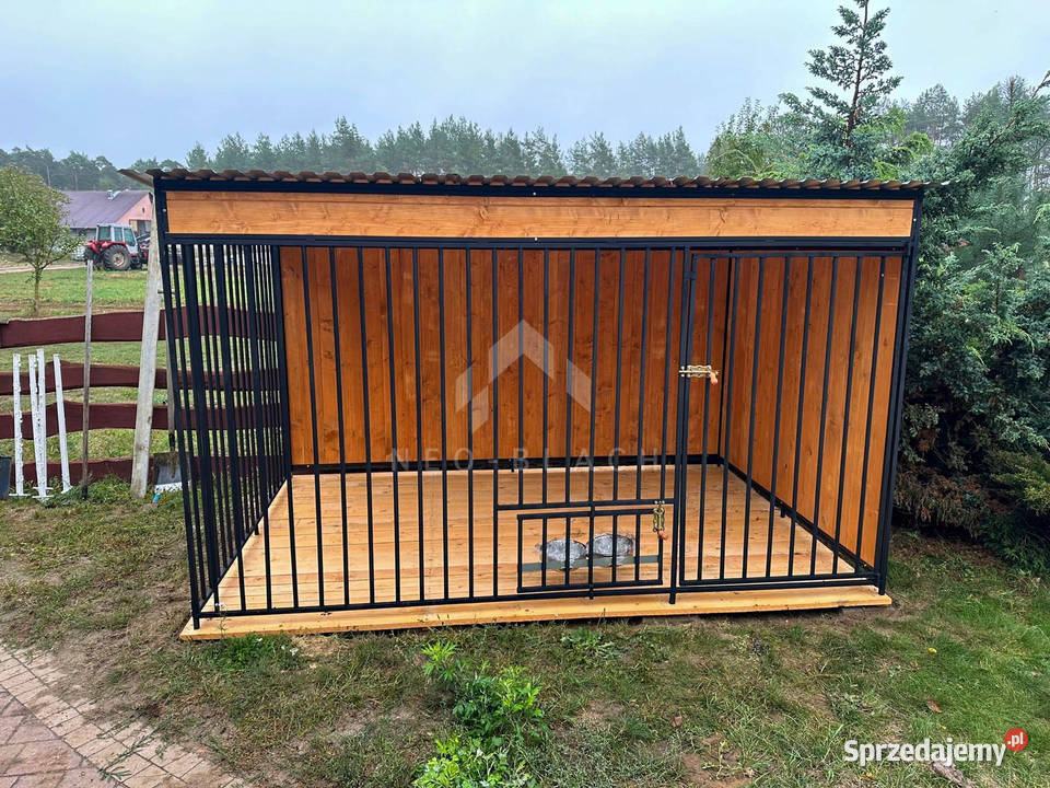 Kojec psa 3x2m Ściany Wiatrołap Miski Podłoga Pozostałe Częstochowa