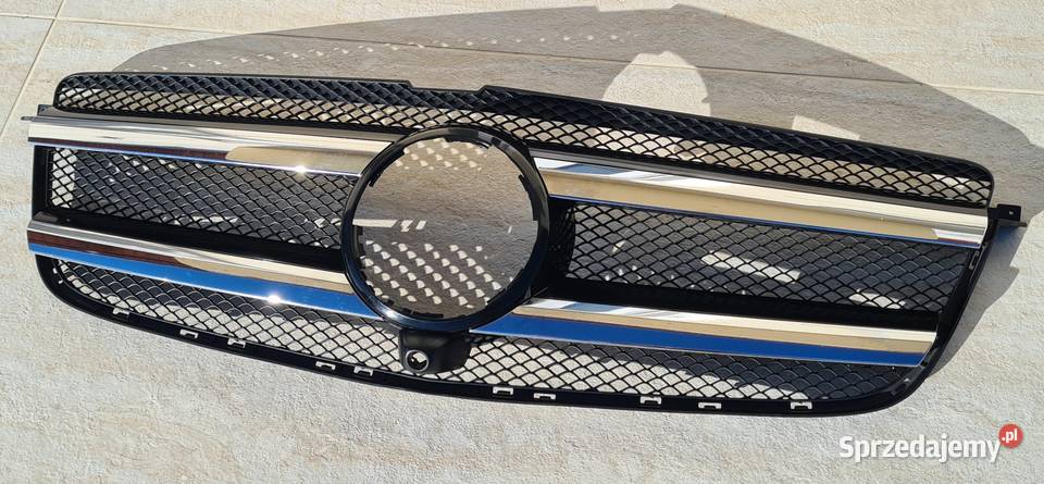 Grill atrapa Mercedes GL AMG Czarny x166 Podkamień