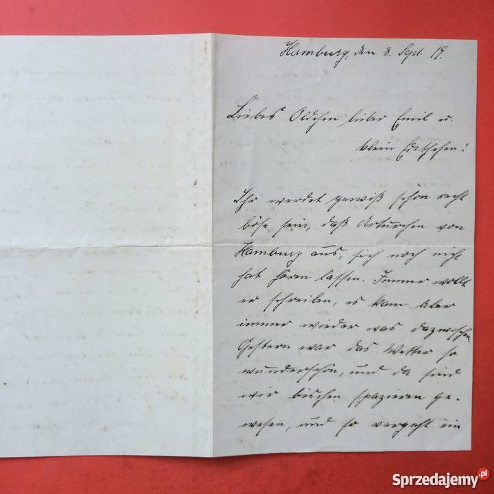 751 List Niemiecki zachodniopomorskie Szczecin