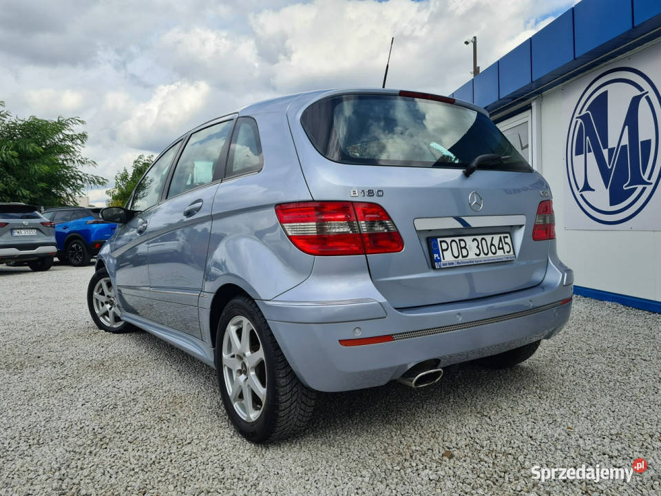 Mercedes B 180 Klimatronik 2xPDC Kamera Półskóry czujnik deszczu Wągrowiec