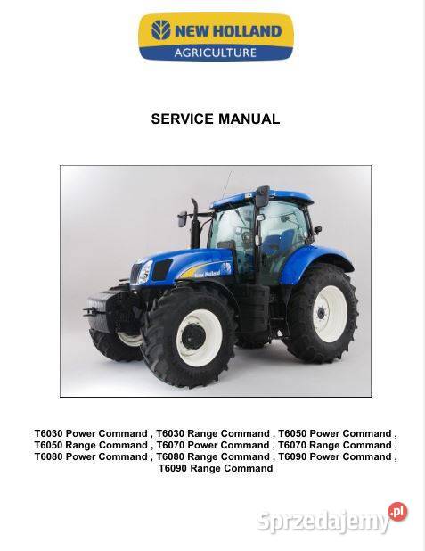 NH T6070 T6080 T6090 RangePower Command inst Kielce