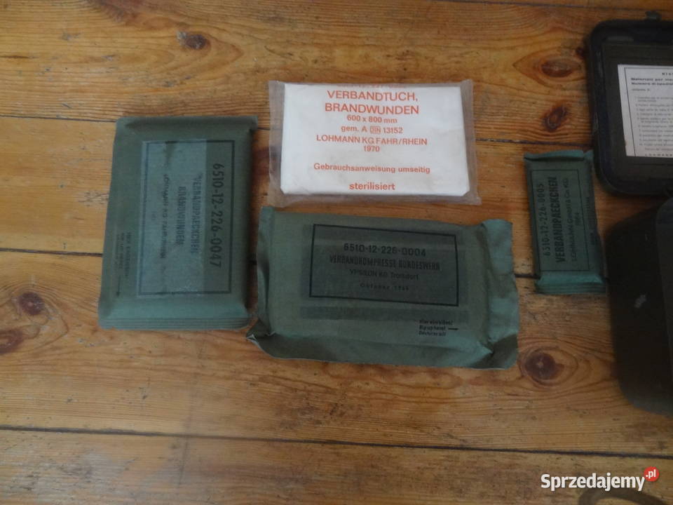 Niemcy apteczka wojskowa Bundeswehra Poznań
