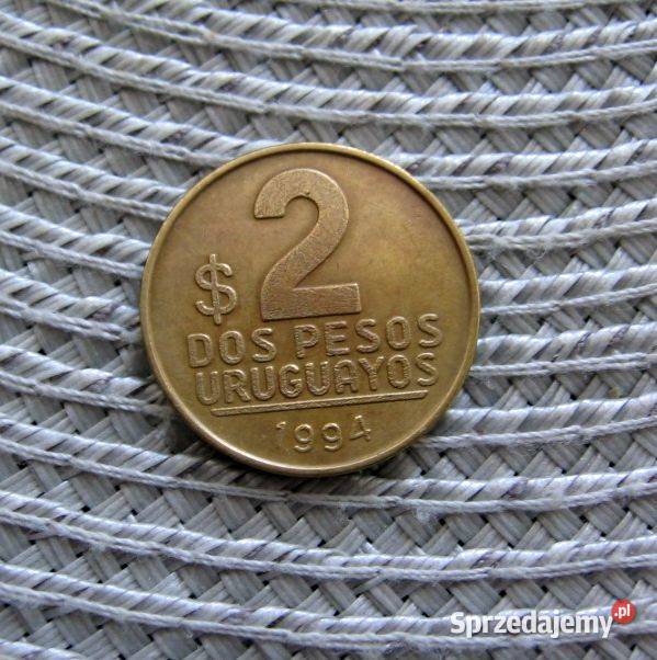 Urugwaj 2 Peso 1994r wielkopolskie Kalisz