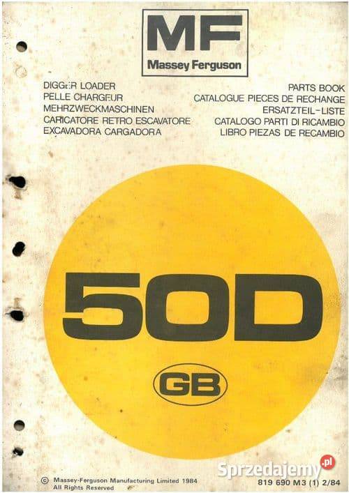 Instrukcja obsługi Terex TLB840 DTRkatalog wielkopolskie Szamotuły