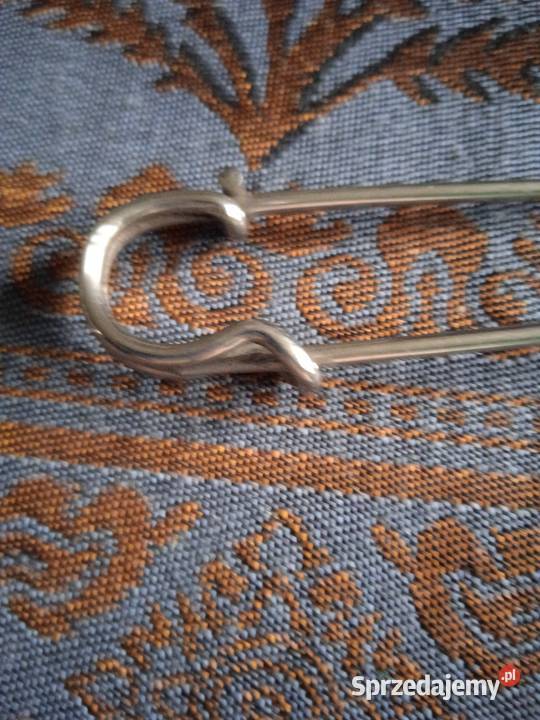 BIŻUTERYJNA AGRAFKA METALOWA Piła