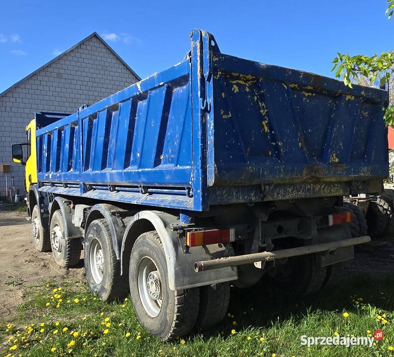 Scania 8x6 3stronny wywrot Wywrotki Motoryzacja podlaskie Dąbrowa Białostocka