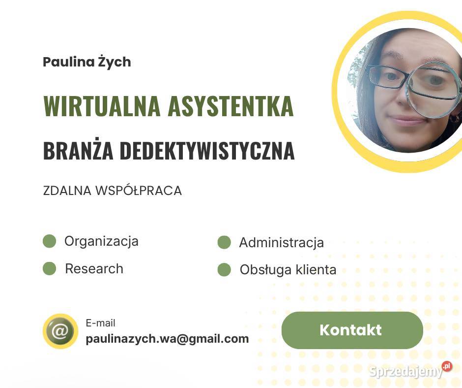 Zdalna Asystentka Dedektywa Usługi Złocieniec