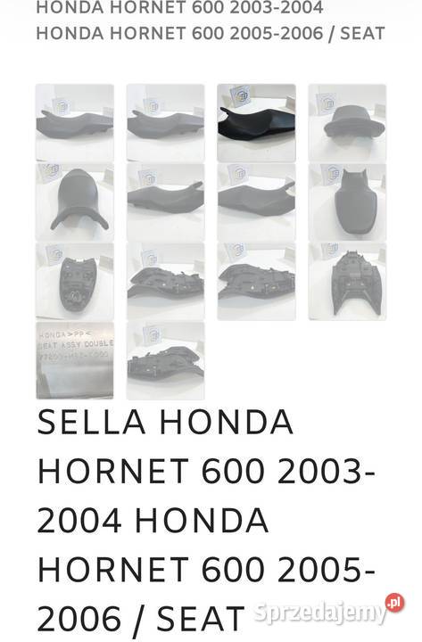 oryginalne zadbane HONDA HORNET 600 PC36 Piła