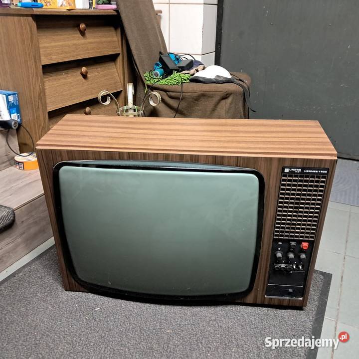 Telewizor PRL Hermes Telewizory Legnickie Pole