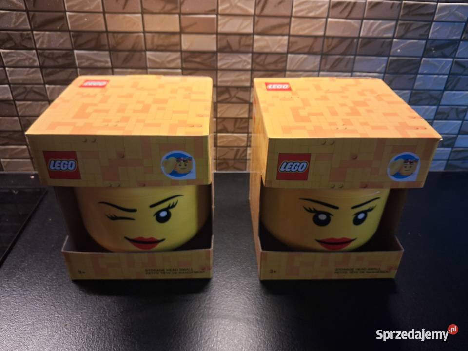 Nowy pojemnik LEGO Głowa łódzkie Łódź