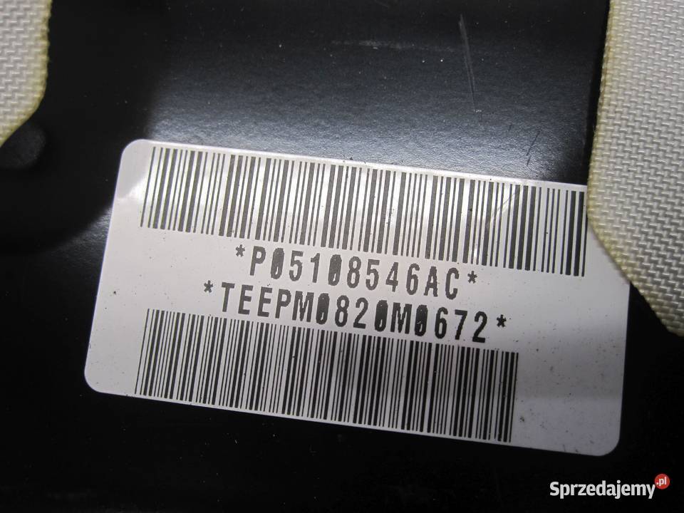 JEEP PATRIOT 24 B 10r AIRBAG poduszka pasażera osobowe Kielce