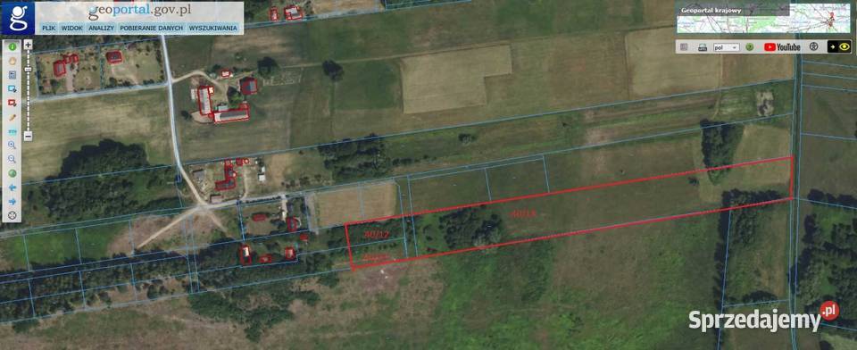 Działka budowlana Hipolitów gm Chynów Sprzedaż Sułkowice