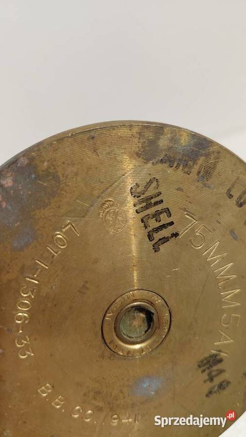 Łuska Artyleryjska 2WŚ 1941r USA Krzykawa