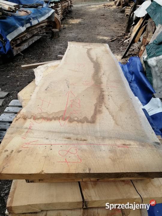 monolit 250x70x6 dąb jesion klon stolik stół mazowieckie Przysucha