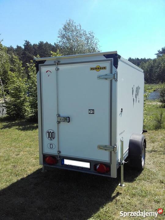 Przyczepa skrzyniowa HUMBAUR 2016 r