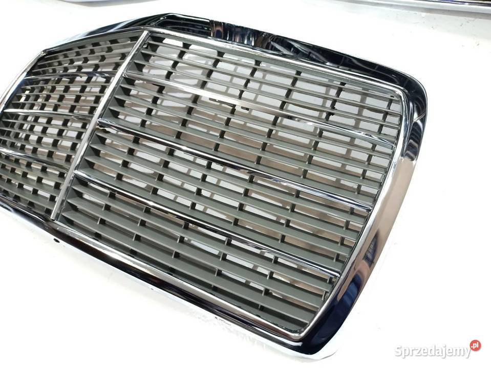 MERCEDES W123 011975121985 ATRAPA GRILL CHROM Karoseria Skarżysko-Kamienna