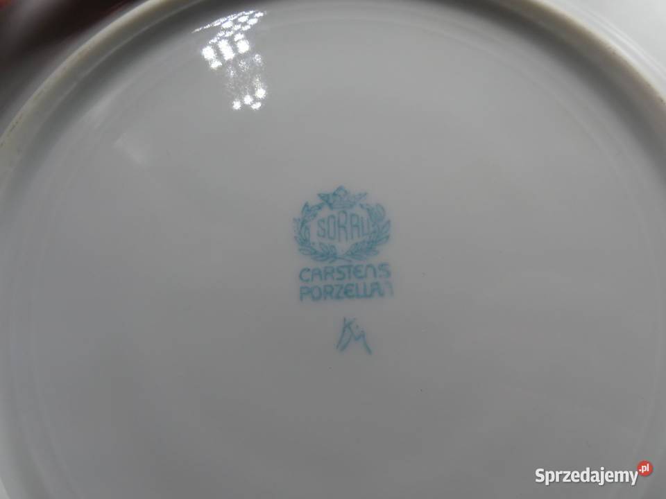 Komplet śniadaniowy Sorau Żary Kavalier 1928 45 wielkopolskie Poznań