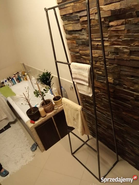 Stojak na ręczniki i szlafroki loft Industrial Akcesoria łazienkowe