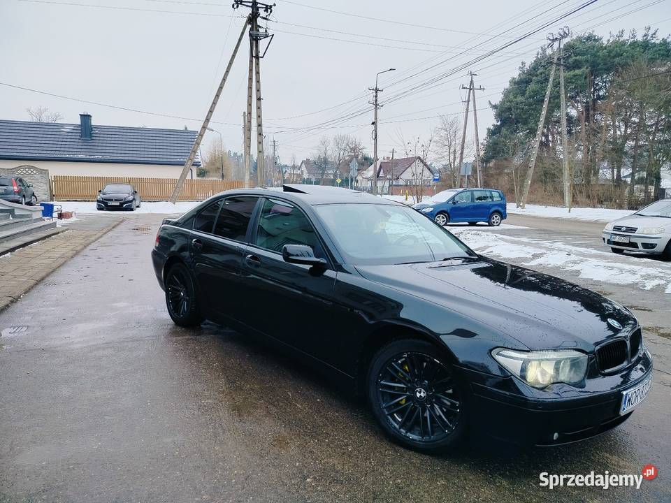 BMW E65 przedlift 730d 218 mazowieckie Ostrów Mazowiecka