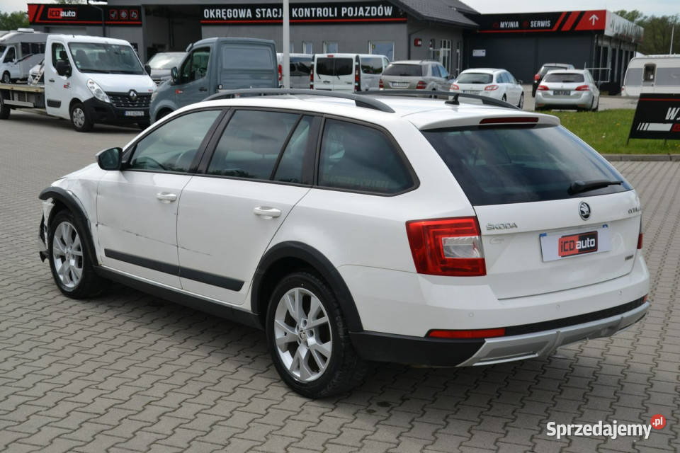 koda Octavia SCOUT 20 tdi 150 4x4 nawigacja Kombi Kęty
