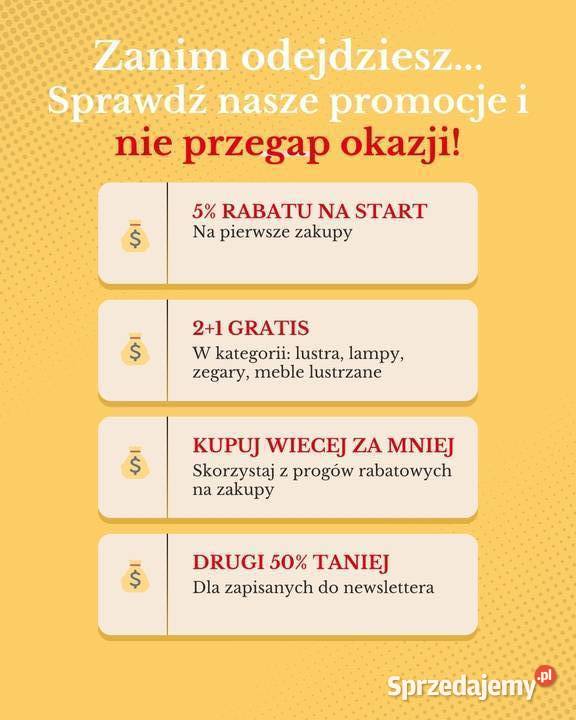 Lustro glamour z kryształkami okrągłe inny kolor Warszawa