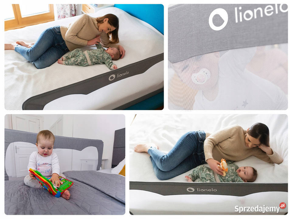 Barierka ochronna do łóżka Lionelo Hanna 66 x Meble Baranowo