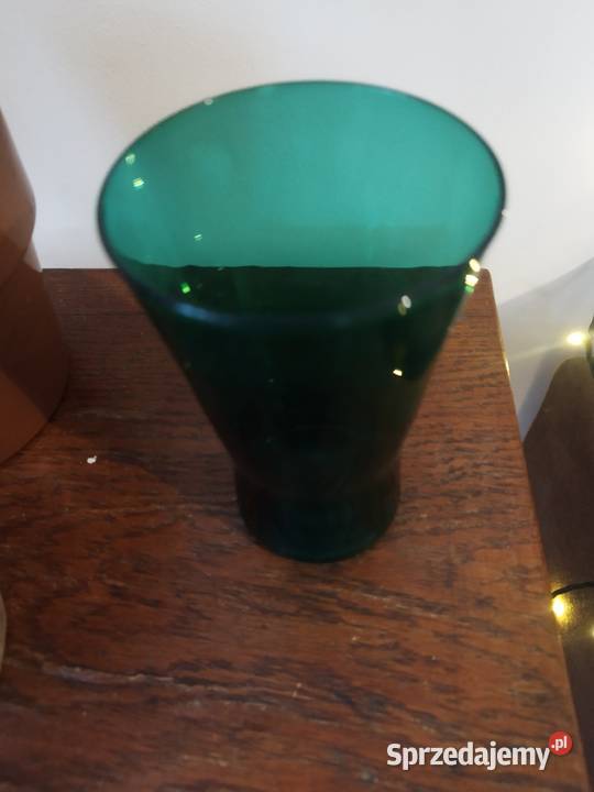 Wazonik Szkło PRL dolnośląskie Wrocław