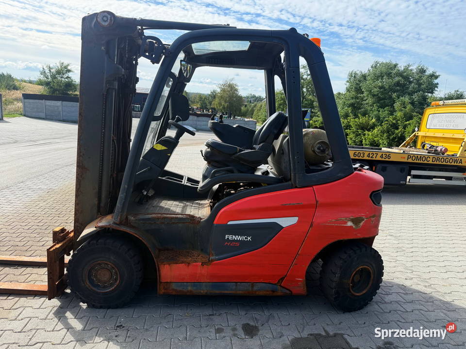 wózek widłowy LINDE H25T01 LPG Triplex 46m DEUTZ Linde