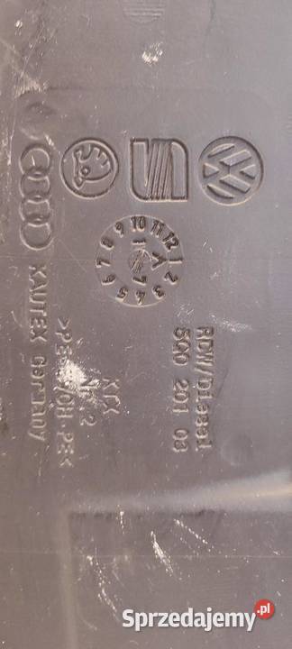 SKODA AUDI ZBIORNIK PALIWA 20 TDI 5Q0201022PD Części samochodowe