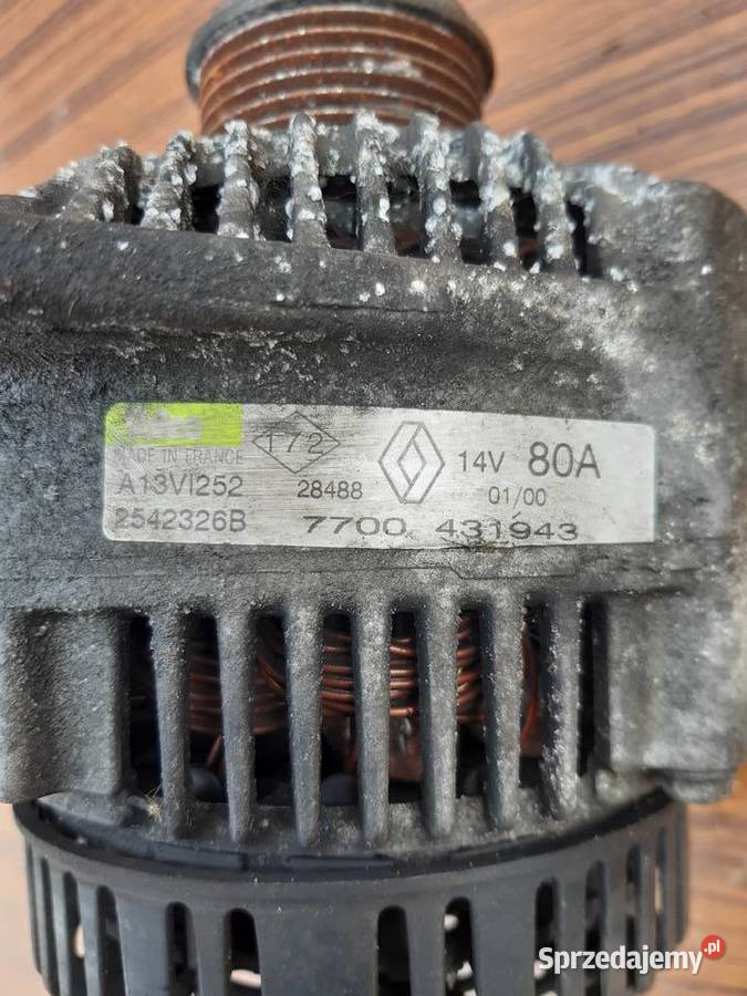 Megane II 19 DTI Alternator Układ elektryczny silnika mazowieckie Mińsk Mazowiecki