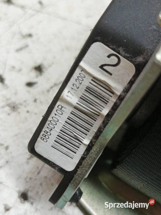 PAS BEZPIECZEŃSTWA PRAWY LEWY TYŁ KPL 888400010R osobowe