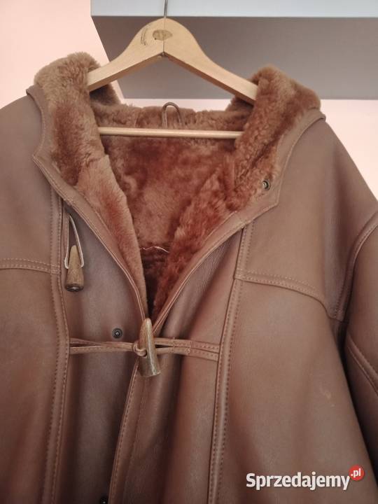 Kożuch włoski z kapturem Łódź