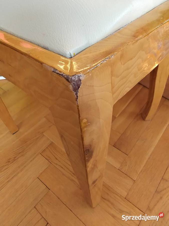 Komplet starych krzeseł 6 sztuk Art Deco Gdynia
