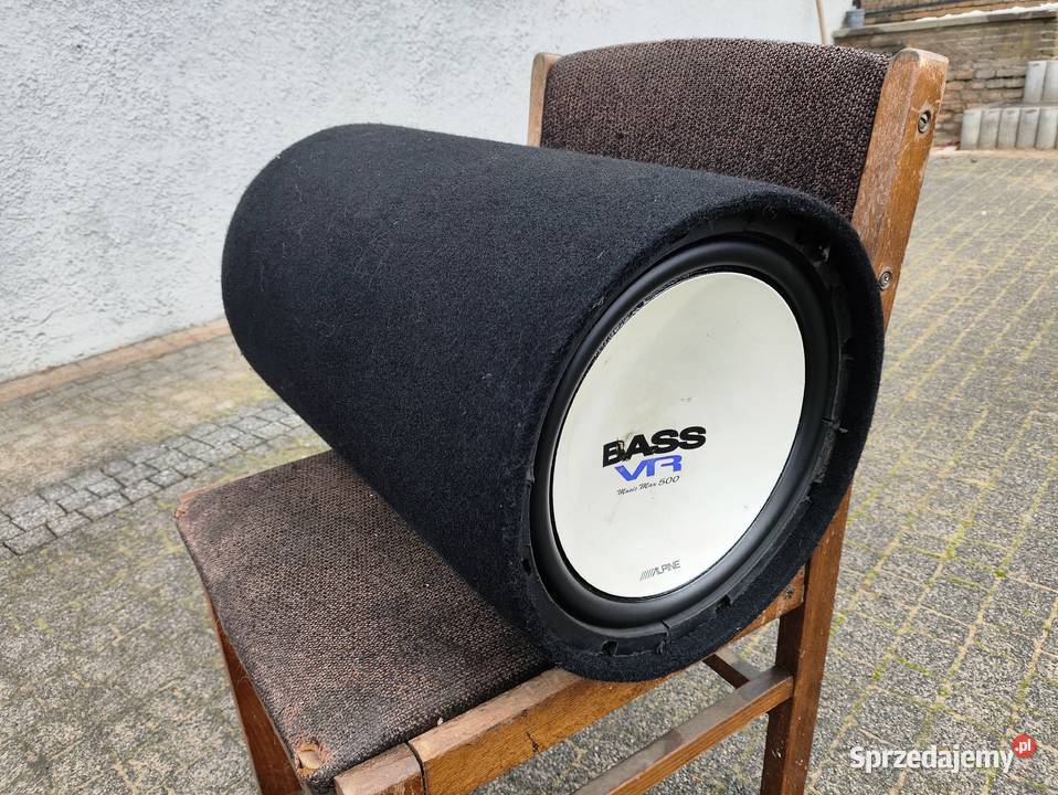 Tuba bassowa basowa subwoofer Alpine SWS3049 Niegowonice