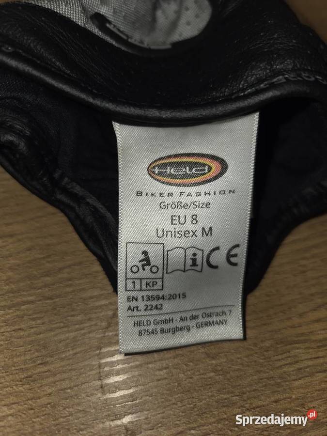 Rękawice Motocyklowe Held Goretex AIR N DRY II śląskie Rybnik
