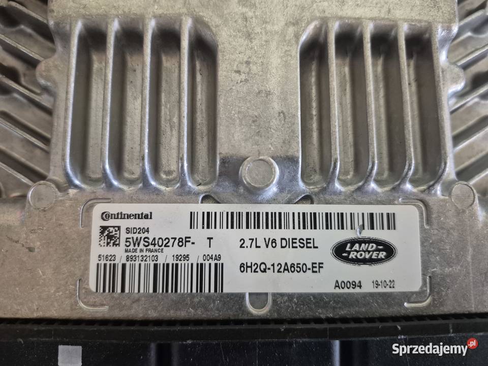 Sterownik silnika Land Rover 27 36 Obłotne