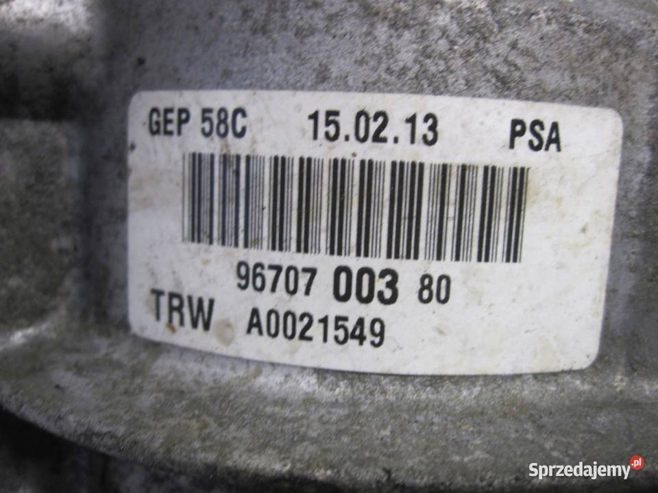 PEUGEOT 308 pompa wspomagania 9670700380 świętokrzyskie Kielce