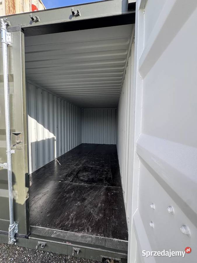 Kontener 6 metrowy w wersji nowej Oliwkowy małopolskie Kraków