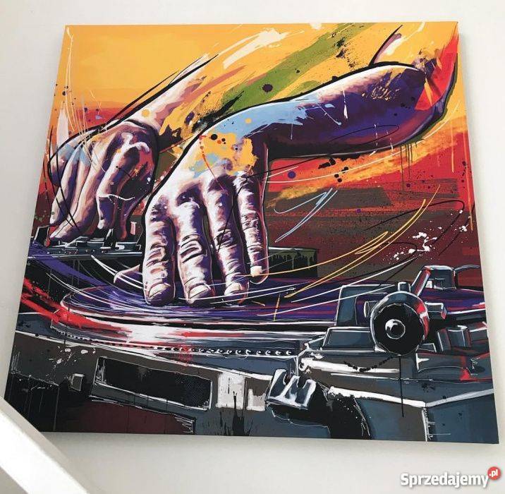 Obraz na płótnie 70x70 NOWY dj konsola Pioneer Kraków