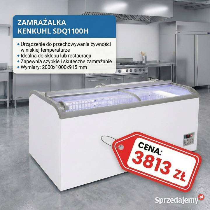 Zamrażarka Kenkuhl SDQ1100H wolnostojące