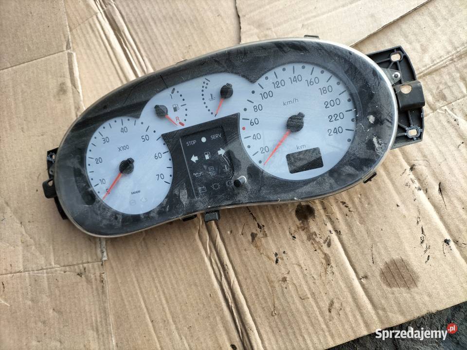 RENAULT CLIO 2 19DTI LICZNIK ZEGARY P7700436472 Liczniki i zegary Kamień-Kolonia