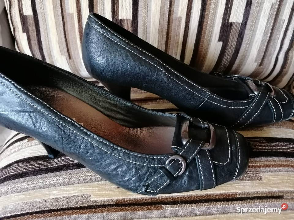 Skórzane szpilki 40 Rudnik nad Sanem