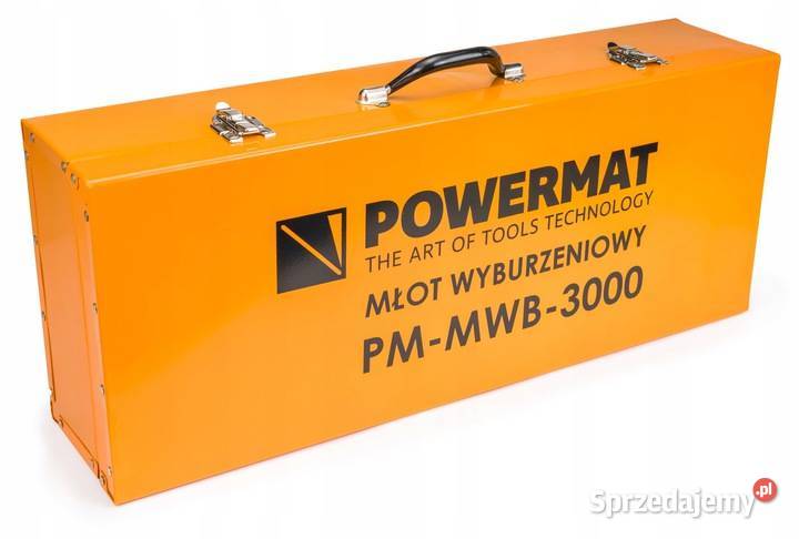 MŁOT Wyburzeniowy Udarowy do Kucia 45J HEX 3000W śląskie sprzedam