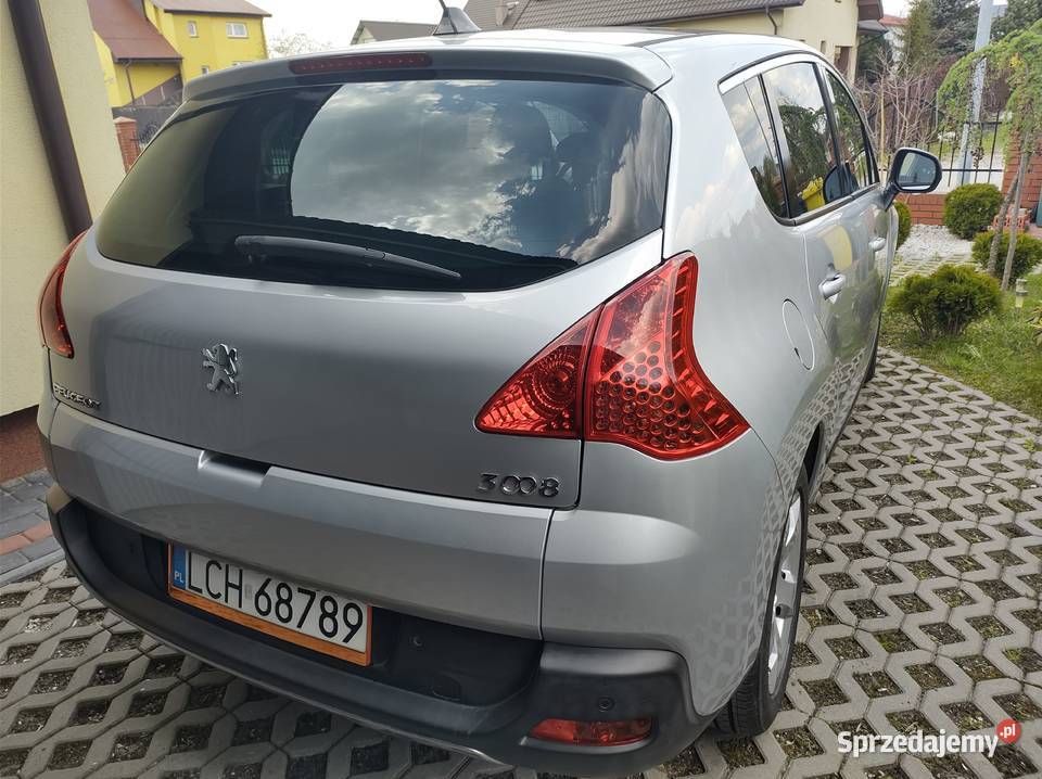 Peugeot 3008 bogata wersja doinwestowany czujnik zmierzchu Chełm